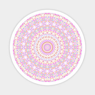 Funky Hippie Mandala Magnet